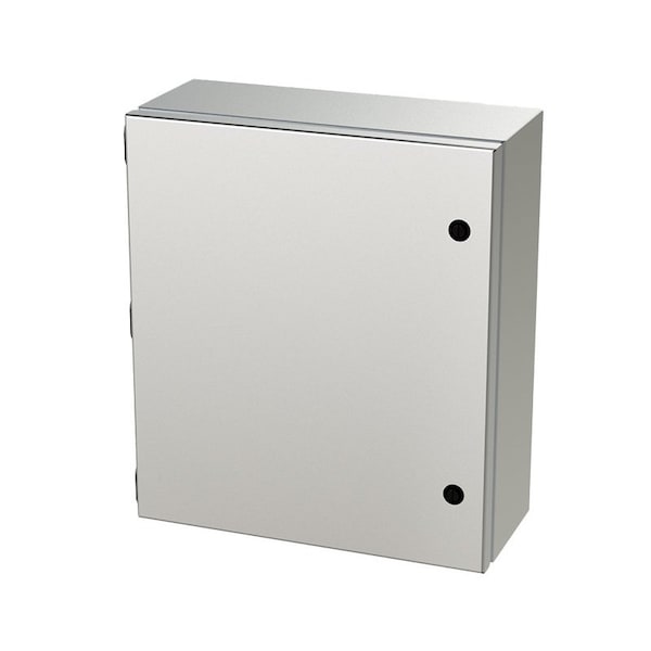 1/4 Turn Latch Electrical Enclosures, 16 in H, 6 in D, 14 in W, NEMA 3R, 4, 4X, 12, 13